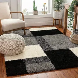 shopgallery Multicolor Polyester Carpet image 1