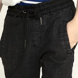 Cherry Crumble Boys Solid Regular Fit Mid-Rise Jeans image 3