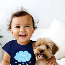 Lillypupp Infants Printed Pure Cotton Bodysuit image 4