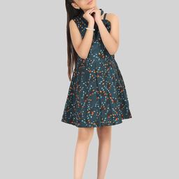 BEING NAUGHTY Floral Print Fit & Flare Dress-picture-1