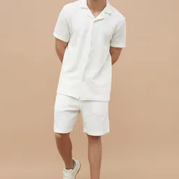 SmileyWorld Striped Spread Collar Shirt image 4