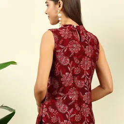 THE FAB FACTORY Women Pack of 2 Floral Printed Top image 2