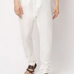 Ethnicity Men Embroidered Regular Kurta with Trousers image 3