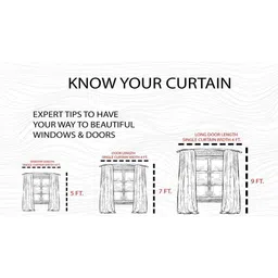 Aura White & Pink Doll On Bed Printed Light Blocking Long Door Curtain image 4