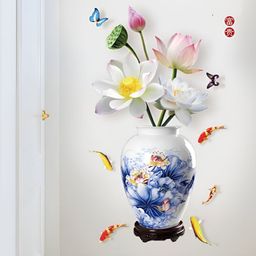 Jaamso Royals Blue Printed Self-Adhesive Wall Sticker-picture-29
