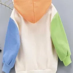 Finders Kids Typography Printed Hooded Long Sleeves Sweatshirt image 4