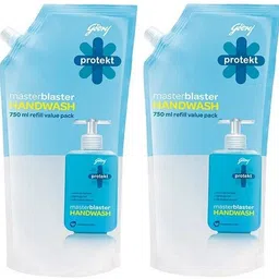 godrej Protekt Master Blaster Handwash (Refill) -(750 ml Pack of 2) Hand Wash-picture-28