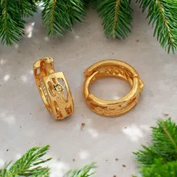 SHREE KRISHNA SHOPPING Gold-Plated Brass Earrings-image-72