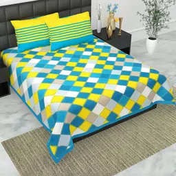 E Elma Unisex Blue Bedsheets-picture-36