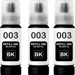 Gedi 003 Black Refill Ink for L3110,L3150,L3250,L3252,L3115,L3116 Printer 3PC Black Ink Bottle-image-96