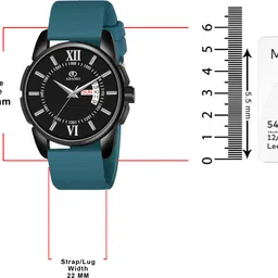 adamo Men’s Formal Watch with Day & Date, 3D Dome Glass – 883NLI02 Analog Watch - For Men 883NLI02 image 4