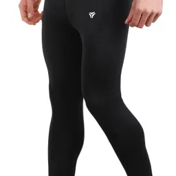 kyk Solid Men Black Tights-picture-11