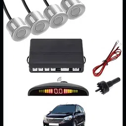 peeps store Car Premium 4 Silver Reverse Parking Sensor-AP25N85 Car Premium 4 Silver Reverse Parking Sensor-AP25N85 Parking Sensor-picture-21