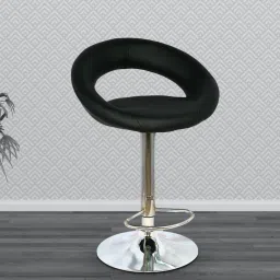 casacraft from pepperfry Bliss Barstool in Black Colour image 1