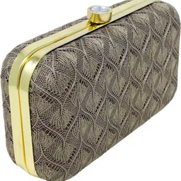 ailtino Party Brown Clutch image 3