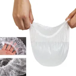 piru Polythene Shower Caps Caps Waterproof (Set of 100 Pcs)-picture-28