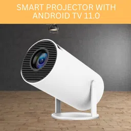 FRONY Protable Projector for Home 4K Support With Built-in Apps Netflix, YouTubeU6 (4500 lm / 1 Speaker / Wireless / Remote Controller) Portable Projector-picture-40