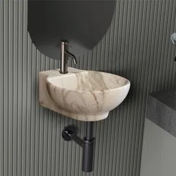 flipkart smartbuy 2 in 1 wall hung basin and tabel top basin Premium Quality 1503 f Wall Hung Basin image 2