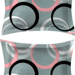 risingstar 250 TC Cotton Double Printed Fitted (Elastic) Bedsheet image 2