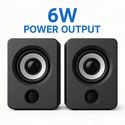 fire turtle Bass Sub woofer for PC Laptop /Desktop Speaker 6 W Laptop/Desktop Speaker-image-41