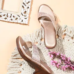 Try Me Embellished Open Toe Wedges-picture-30