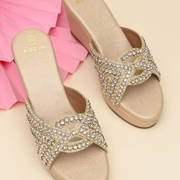 Rocia Embellished Wedge Heel Sandals-picture-34