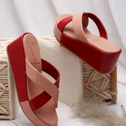 Bruno Manetti Open Toe Wedge Heels-picture-15
