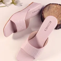ICONICS Women Textured Wedge Sandals-picture-36