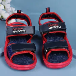 Kids Ville Boys Captain America Printed Sports Sandals-picture-36