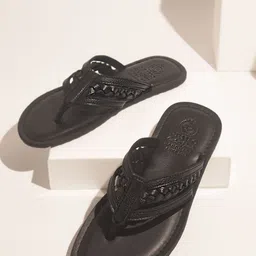 PRIVO by Inc.5 Textured Leather Comfort Sandals-picture-16
