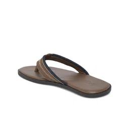 BYFORD by Pantaloons Men Brown Solid Comfort Sandals image 3