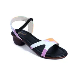 Padvesh Ankle Strap Block Heel Sandals image 2