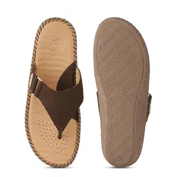 Scholl Women Brown Open Toe Flats image 5