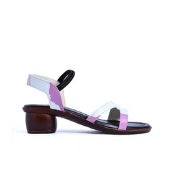 Padvesh Ankle Strap Block Heel Sandals image 4