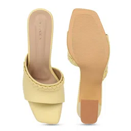 ICONICS Women Open Toe Block Heels image 2