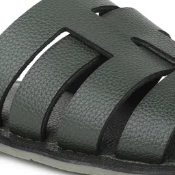 PRIVO by Inc.5 Textured Leather Comfort Sandals image 5