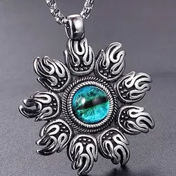 Lila Circular Pendants with Chains-picture-31