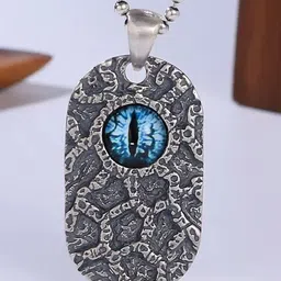 Lila Oval Pendants with Chains-picture-28