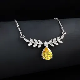 Designs & You Silver-Plated Contemporary Pendants with Chains image 5