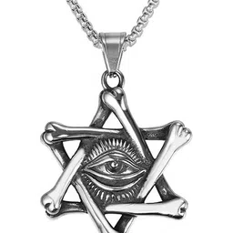 Lila Triangular Pendants with Chains image 3