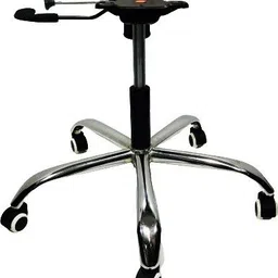 ratison Office Revolving Computer Study Chair Base 26 inch Furniture Parts Accessories Fit to Every Chair (with White Black Wheel & 120 mm Power Hydraulic & Push Back Plate) Fixed Furniture Caster-picture-11