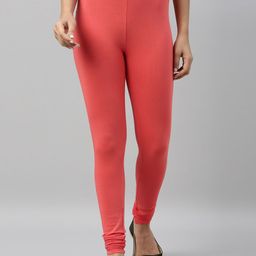 Go Colors Cotton Churidar-Length Leggings-picture-10