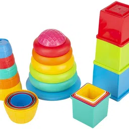 funskool Stack n Nest Toy 2014, Multi Color image 3