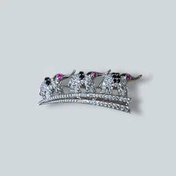 purelovebyagp Sterling Silver Elephant Brooch ] Brooch-picture-16