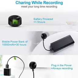 OSQD Spy CCTV Camera 1080P – Hidden WiFi Cam with Long Battery & Audio Security Camera image 2