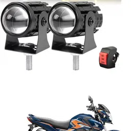 e-shoppe Mini Driving Fog Light For SP 125 Fog Lamp Motorbike LED for Honda (12 V, 24 W)-picture-11