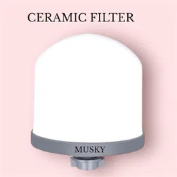 musky by musky REPLACEMENT CERAMIC FILTER OF MINERAL POT NON ELECTRIC WATER FILTER Solid Filter Cartridge image 1