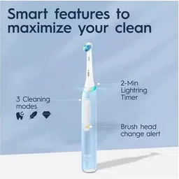 Oral-B Io3 Ultimate For Adults, 3 Smart Modes, Pressure Sensor Electric Toothbrush image 2