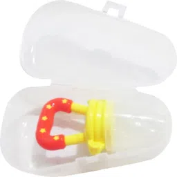 vbaby Colorful Attractive Baby Food Feeder Grow With Me Set Baby Teething Toy Silicone Teether Nibbler Soother image 5