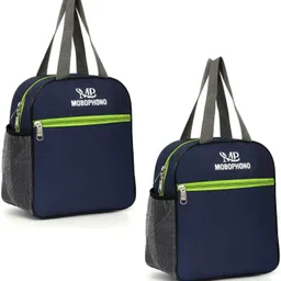 mobophono LATEST FASHION LUNCH BAG FOR TIFFIN BOXES & 1L WATER BOTTLE Waterproof Lunch Bag-picture-18